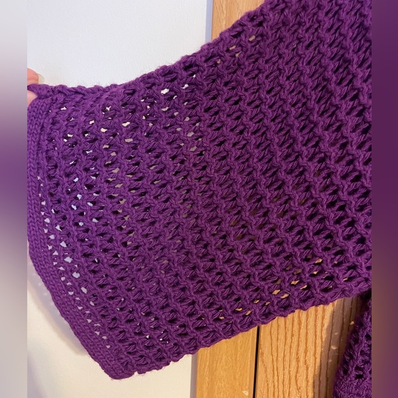 Open stitch sweater - Picture 4 of 5